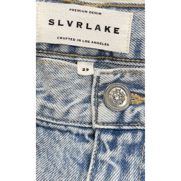 SLVRLAKE WOMEN’s DISTRESSED JEAN PANTS. Size: 29 - Picture 5 of 7